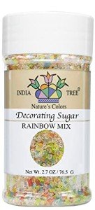 Rainbow Sugar Sprinkles for Baking - 3.3 Oz