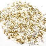Gold Sprinkles for Cakes and Cupcakes - 130g