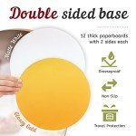 Premium Cake Boxes and Boards Set - 12 Pack