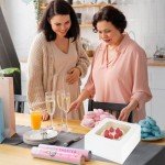 30PCS White Cake Boxes with Clear Window