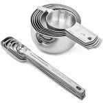 Hudson Essentials 14-Piece Stainless Steel Measuring Set