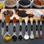 16-Piece Stainless Steel Measuring Cups & Spoons Set