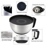 Rorence Non-Slip Mixing Bowls Set of 3
