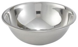 Winco 8-Quart Stainless Steel Mixing Bowl