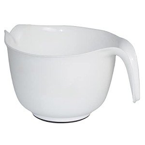 Glad 3 Quart Mixing Bowl with Handle and Spout