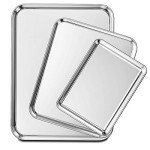 Wildone Stainless Steel Baking Sheet Set - 3 Pack
