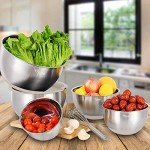 Wildone 5-Piece Stainless Steel Mixing Bowls Set