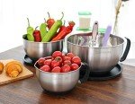 Rorence Non-Slip Mixing Bowls Set of 3