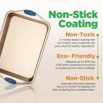 10-Piece Nonstick Bakeware Set with Silicone Handles