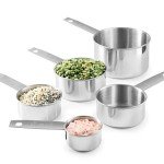 10-Piece Stainless Steel Measuring Cups & Spoons Set
