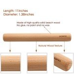Wooden Rolling Pin for Baking & Dough Rolling