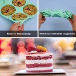 Silicone Muffin Top Pans – 2 Pack 4 Inch