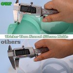 Silicone Muffin Top Pans – 2 Pack 4 Inch