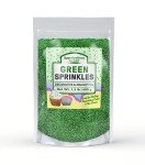 Colorful Green Sprinkles - 1.5 lb Fun Topping