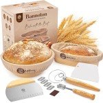 Banneton Baskets and Sourdough Baking Supplies Kit