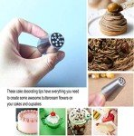 3-Piece Stainless Steel Piping Tips Set for Baking