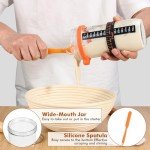 Complete Sourdough Baking Starter Kit with Tools