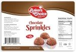 Chocolate Sprinkles - Dairy Free Topping, 20 oz