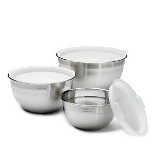 Cuisinart 3-Piece Stainless Steel Mixing Bowl Set