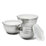 Cuisinart 3-Piece Stainless Steel Mixing Bowl Set