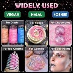 Pink Edible Luster Dust for Baking and Drinks