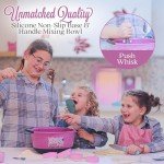 Kids Baking Set with Safe Knife and Cookbook