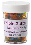 Multicolor Edible Glitter for Cakes and Cupcakes