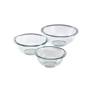 Pyrex 3-Piece Mixing Bowl Set for Baking