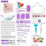 356-Piece Cake Decorating Supplies Kit for Beginners