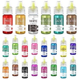 Vivid Gel Food Coloring Set - 22 Colors