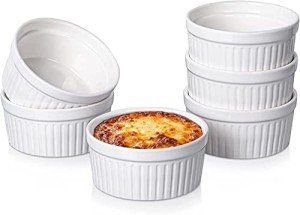 12 Oz Ramekins Set for Baking and Soups