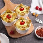12 Oz Ramekins Set for Baking and Soups