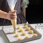 Large Stainless Steel Piping Tips Set for Baking