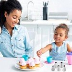 Large Stainless Steel Piping Tips Set for Baking