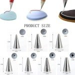 7-Piece Russian Piping Nozzle Set for Baking