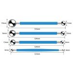 4-Piece Metal Baking Fondant Tool Set