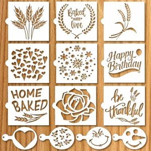 Sourdough Art Stencil Set for Baking Creations
