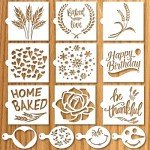 Sourdough Art Stencil Set for Baking Creations