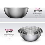 Stainless Steel Nesting Mixing Bowls Set