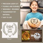 Sourdough Art Stencil Set for Baking Creations