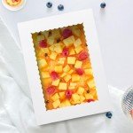 16 Pack Rectangle Cake Boxes with Window