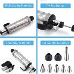 FANTEXY Icing Piping Kit with Decorating Nozzles