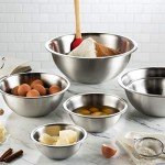 Stainless Steel Nesting Mixing Bowls Set