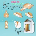 Tall Cake Boxes with Window - 3 Pack