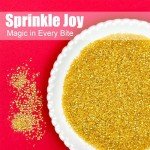 Gold and Silver Sprinkles Mix for Baking