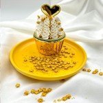 Gold Star Sprinkles for Cakes, Cookies, and More