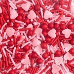 XOXO Edible Sprinkle Mix for Baking & Decorating