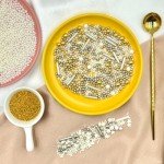 Gold and Silver Sprinkles Mix for Baking
