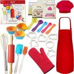 Kids Baking Set with Apron and Chef Hat