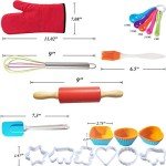 Kids Baking Set with Apron and Chef Hat